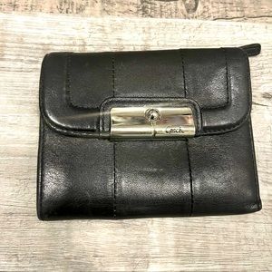 Coach tri fold wallet
